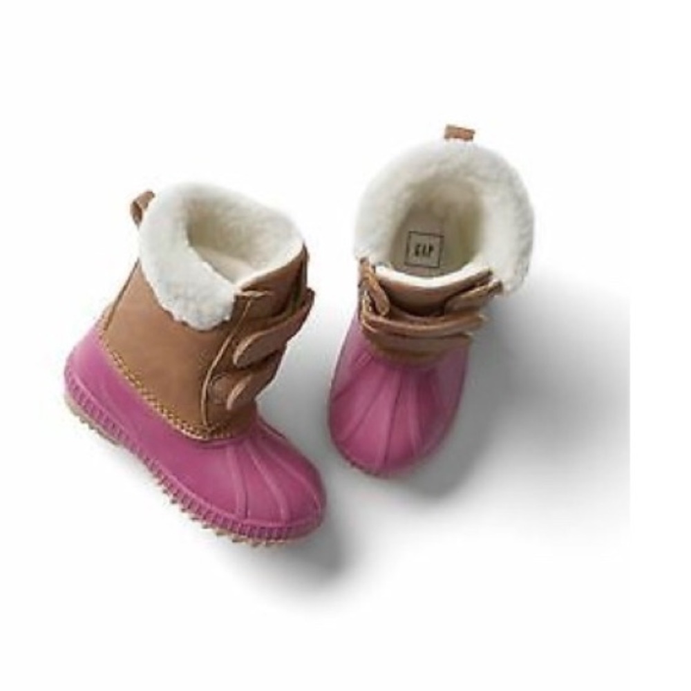 Baby Gap Sherpa Snow Duck Boots